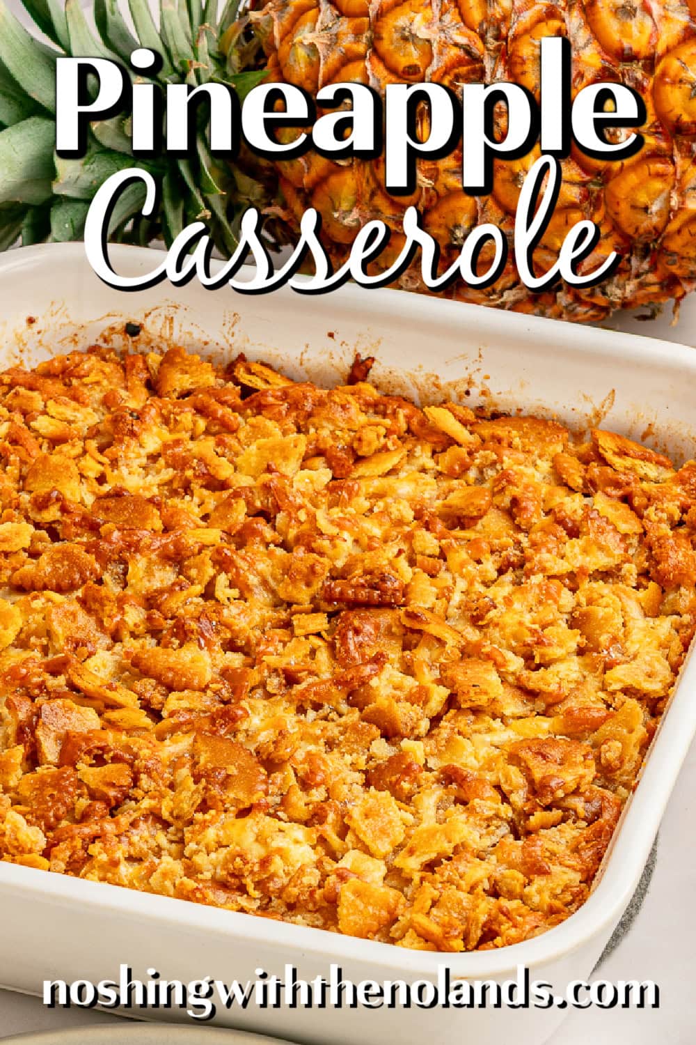 Pineapple Casserole pin. 