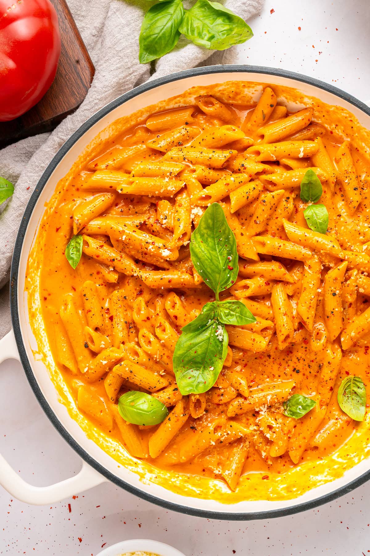 Creamy Rose Pasta Sauce.
