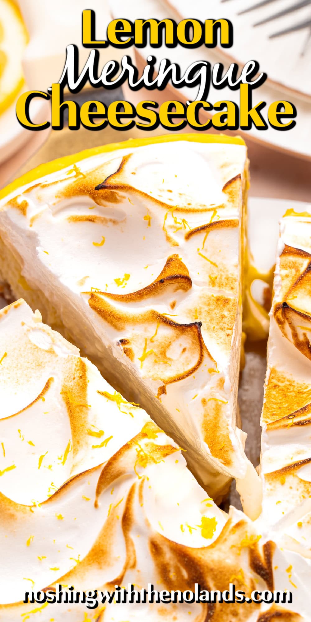 Lemon Meringue Cheesecake pin. 