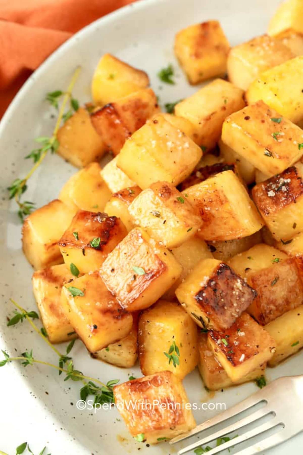 Brown Sugar Rutabaga. 
