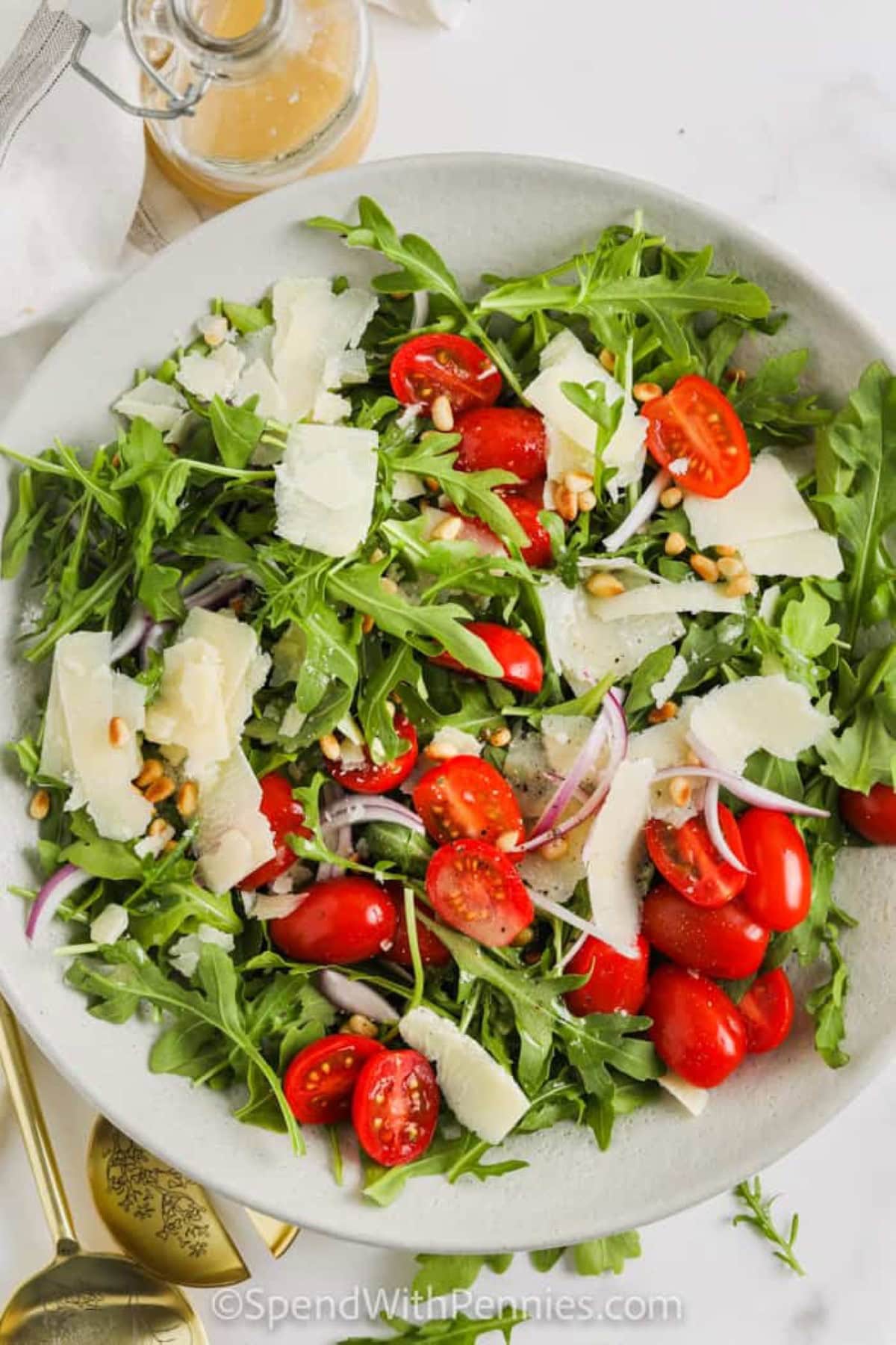 Easy Arugula Salad.