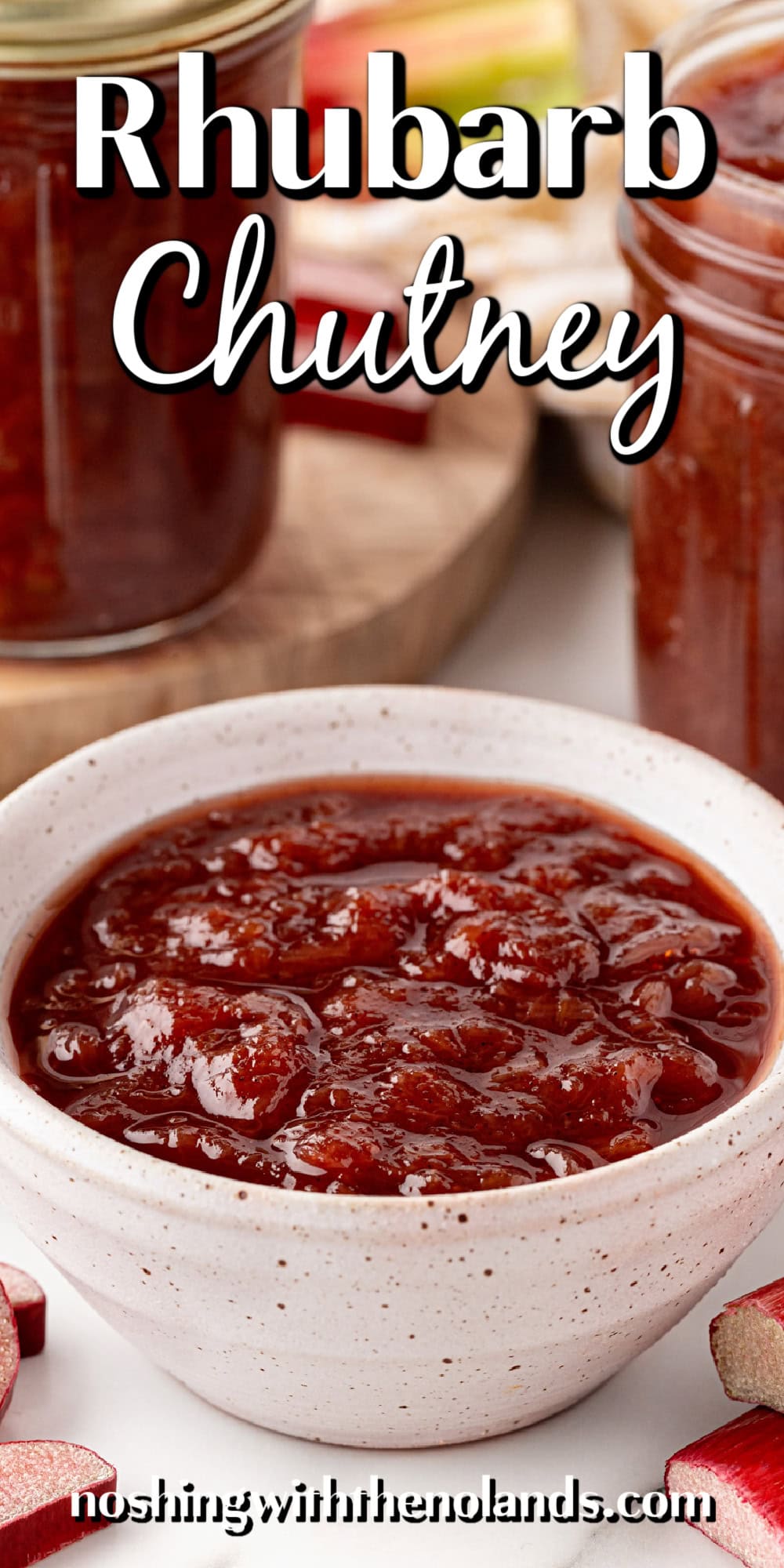 Rhubarb Chutney pin.