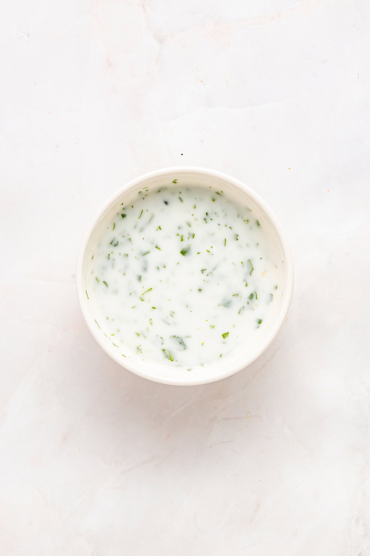Cilantro-coconut dressing.