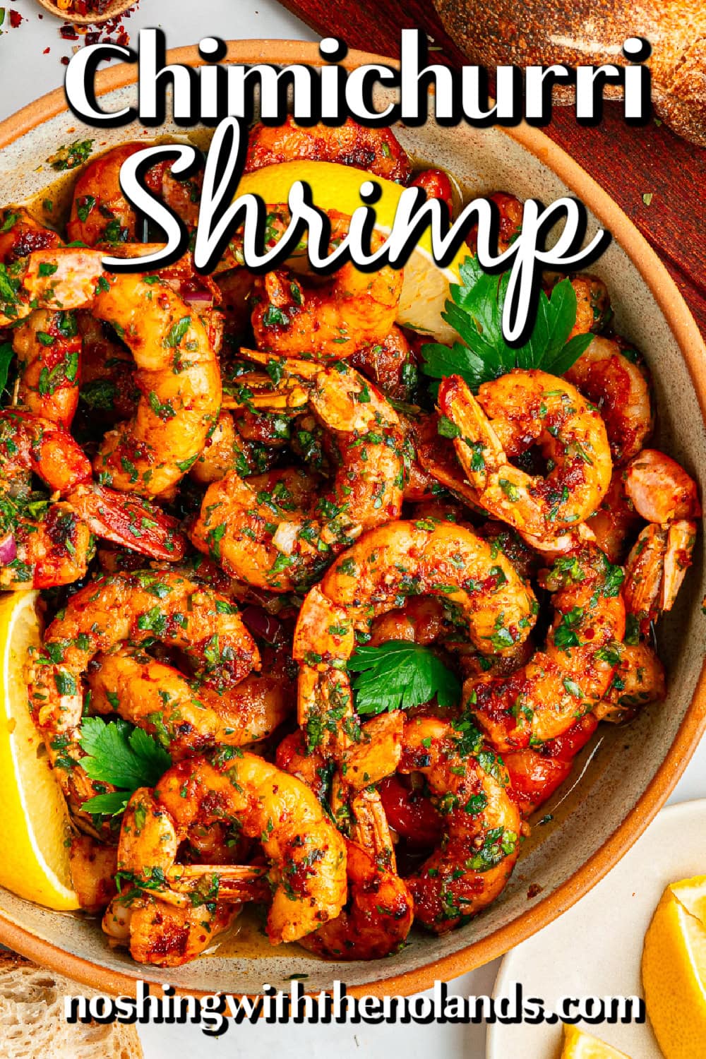 Chimichurri Shrimp pin. 