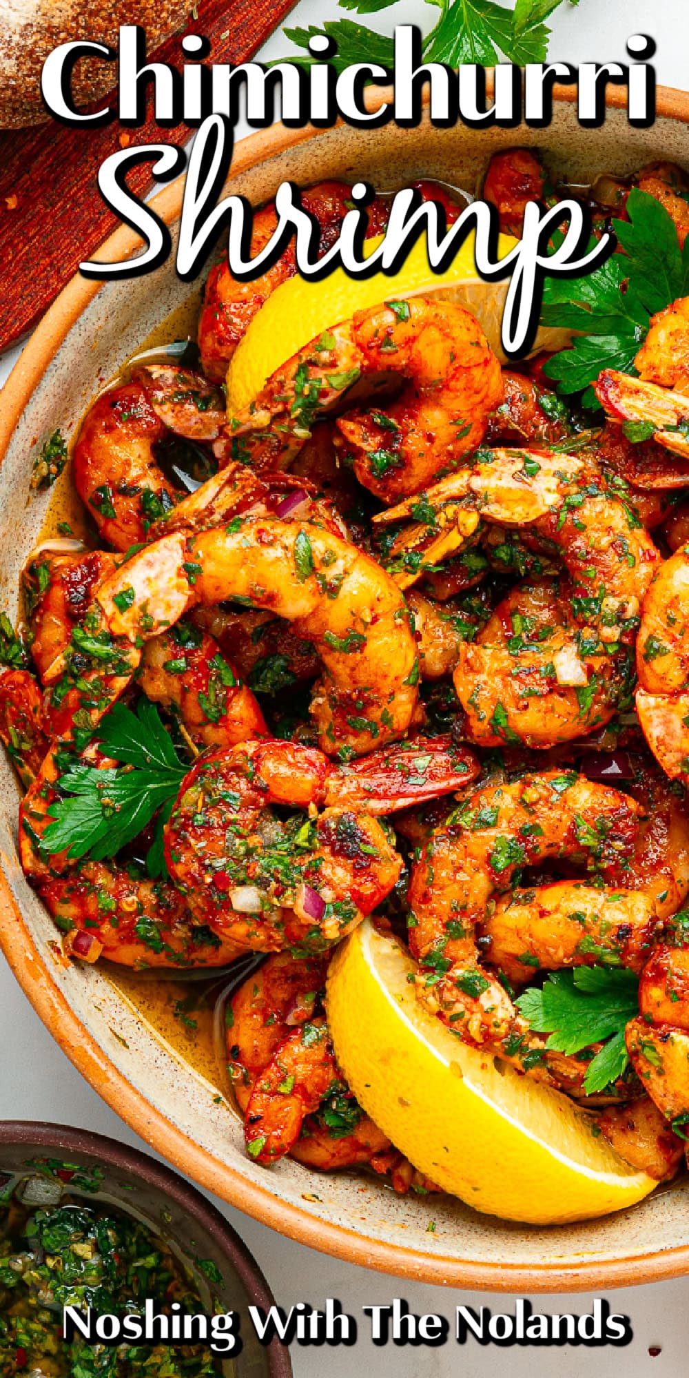 Chimichurri Shrimp pin. 