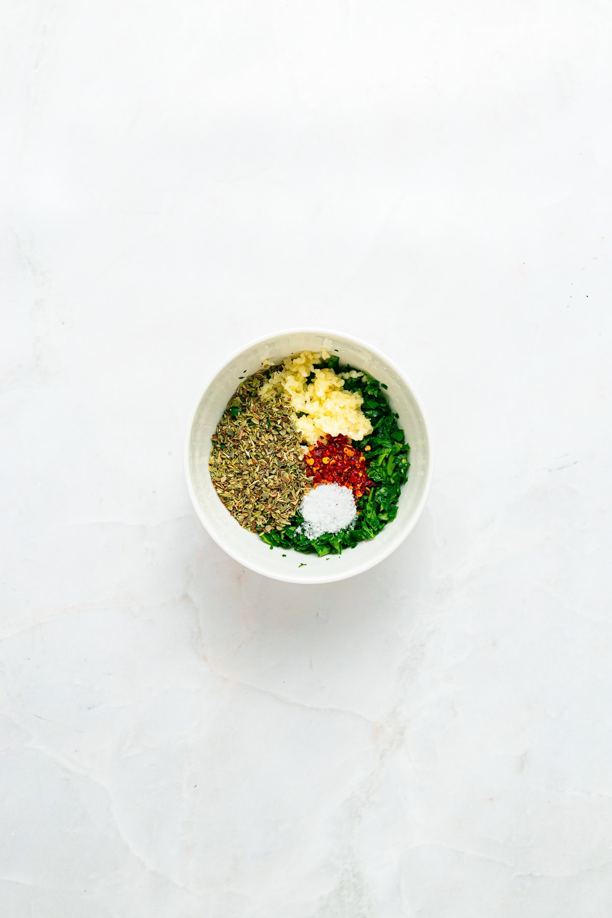 Chimichurri sauce blend.