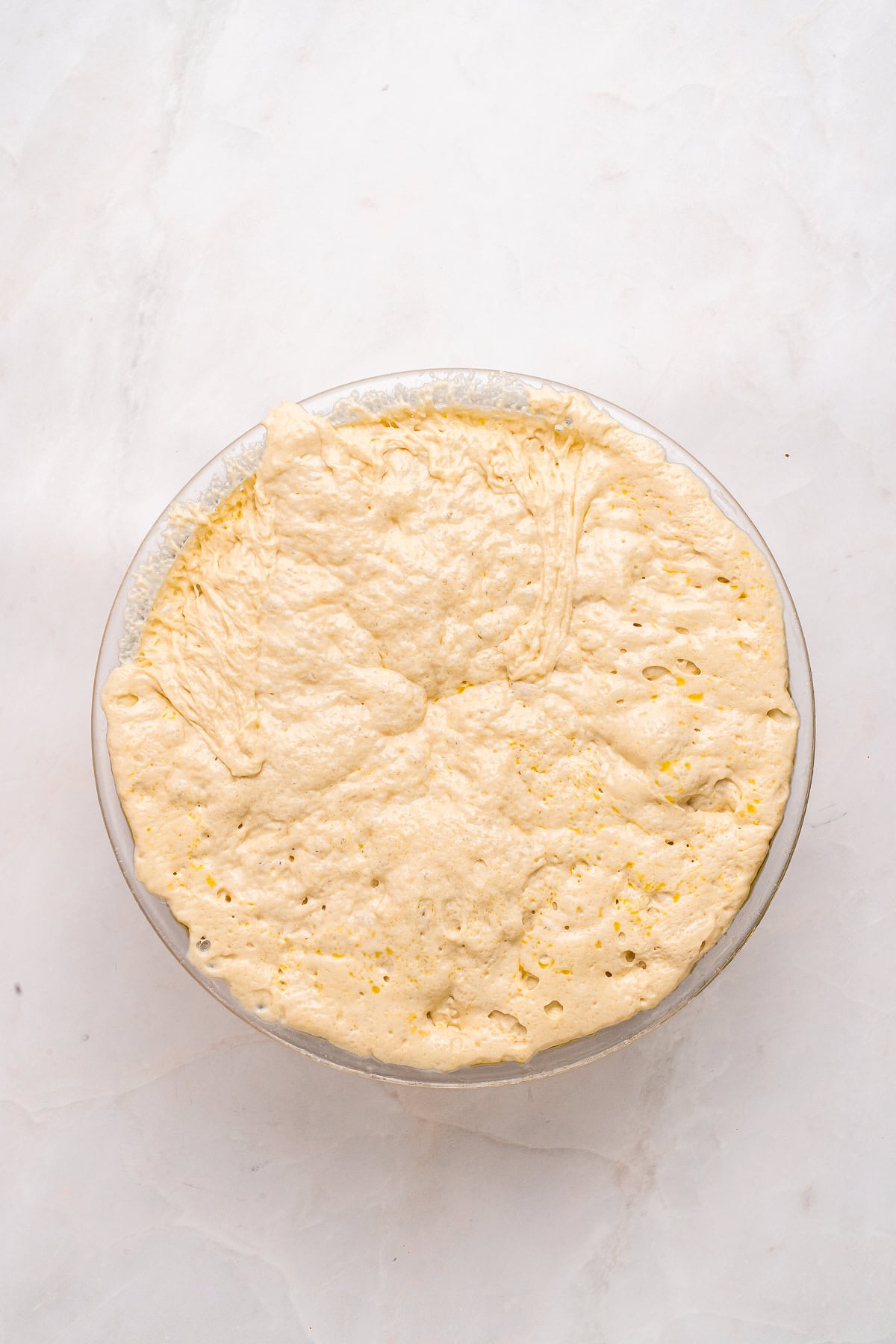 Dough first proof.