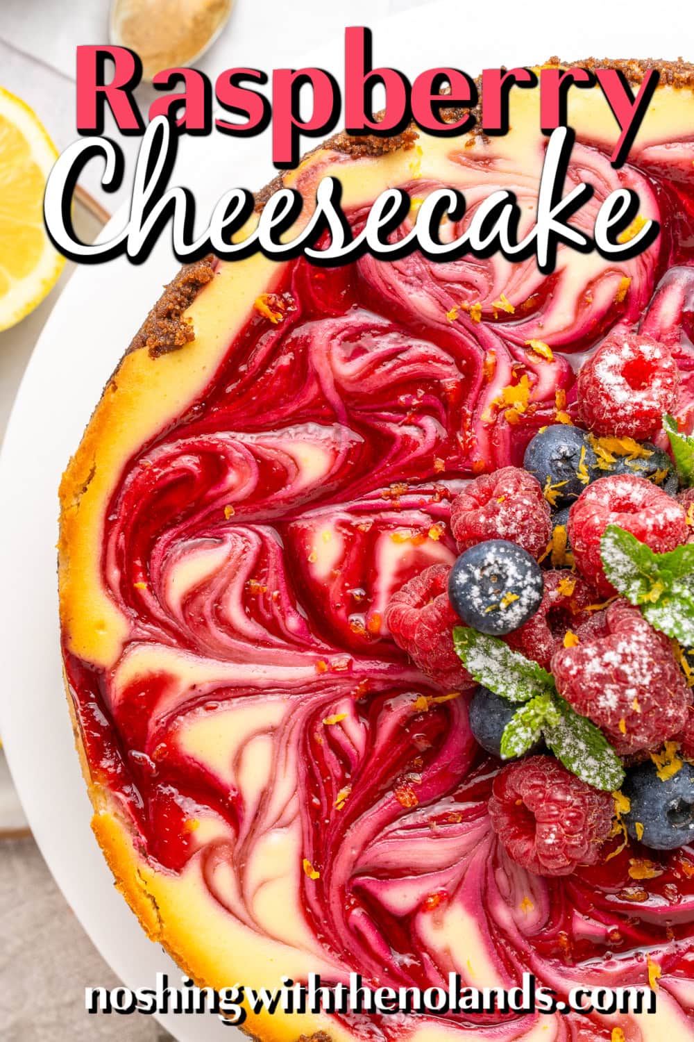 Raspberry Cheesecake pin.