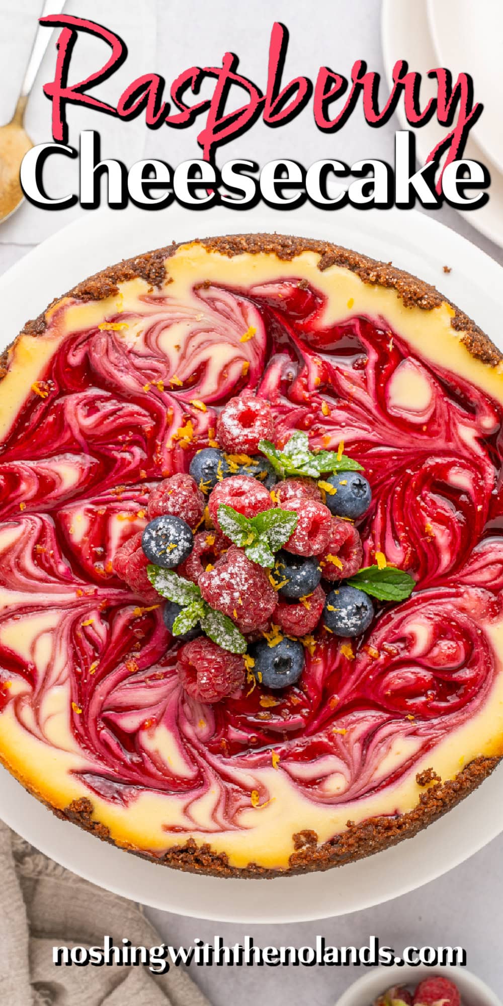 Raspberry Cheesecake pin.