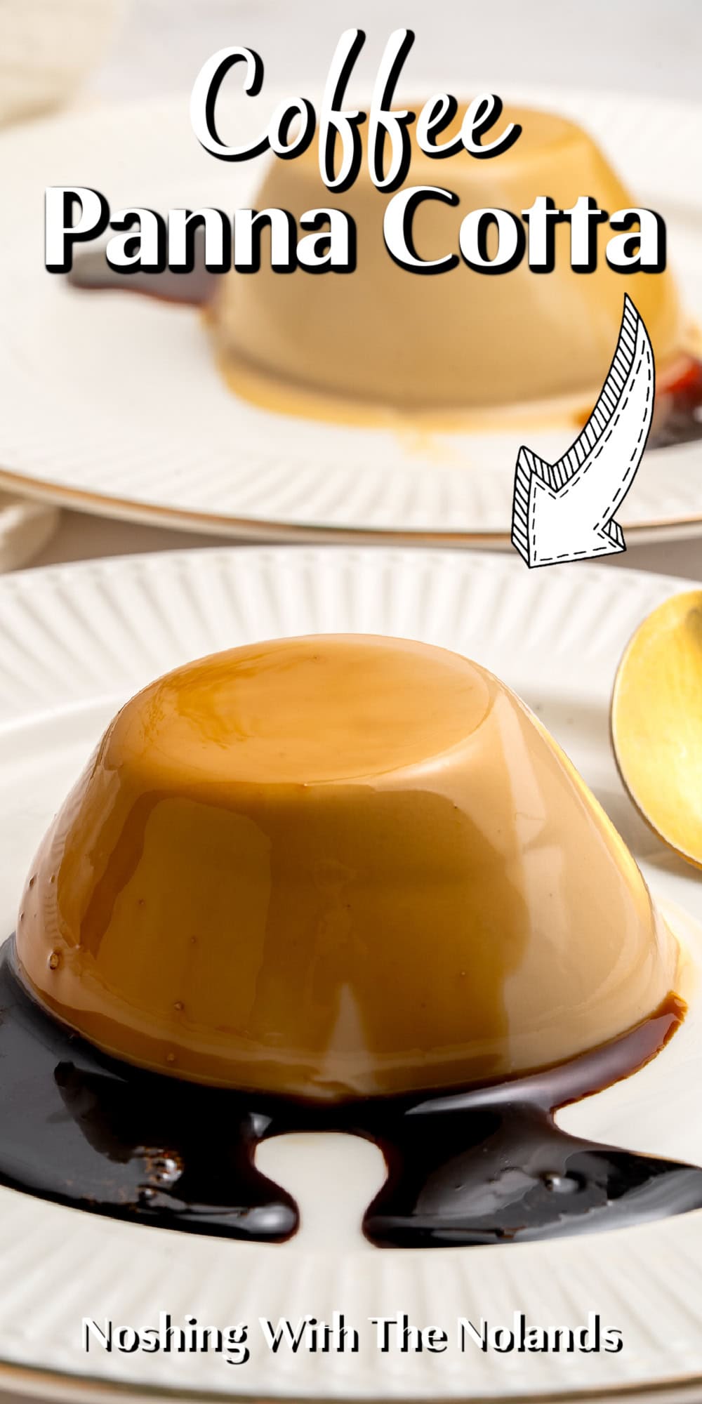 Coffee Panna Cotta pin.