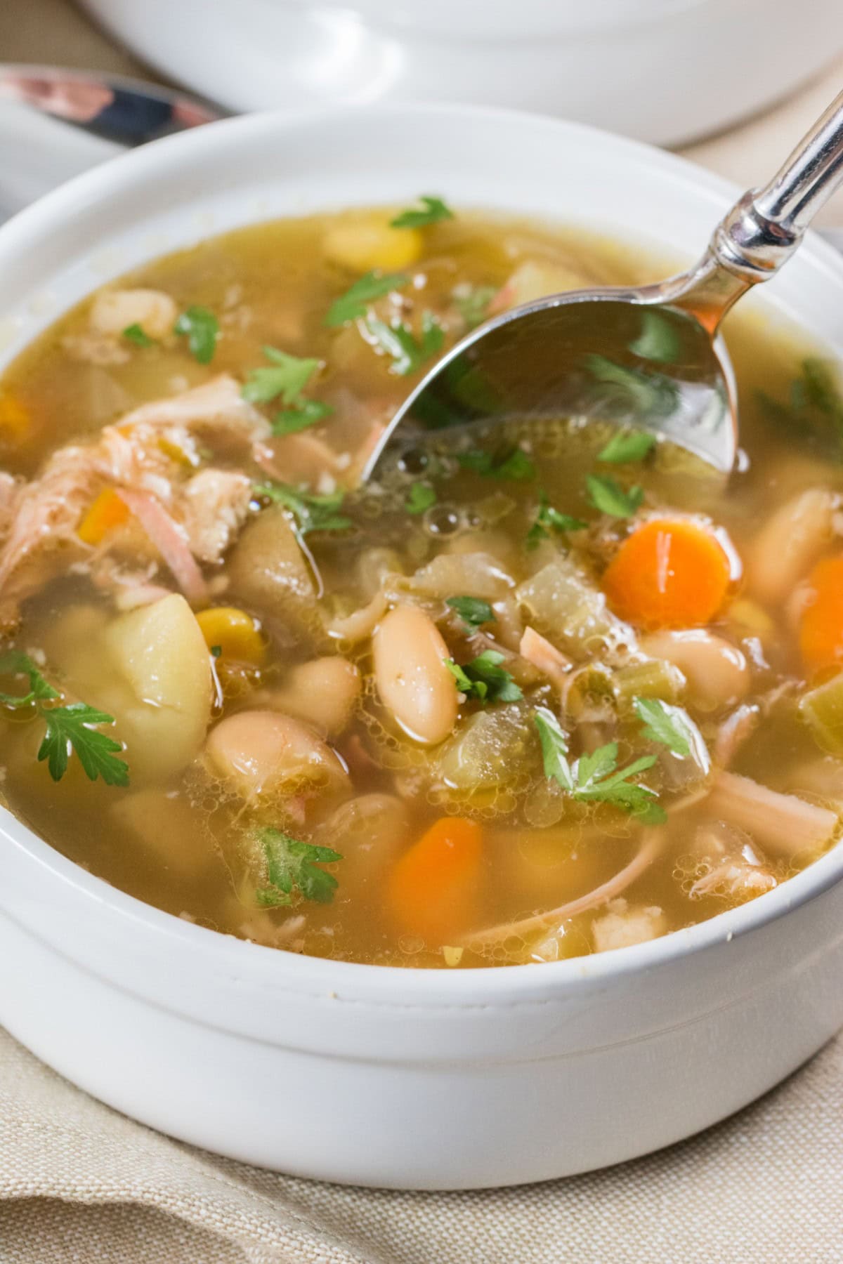 Ham Bone Soup. 