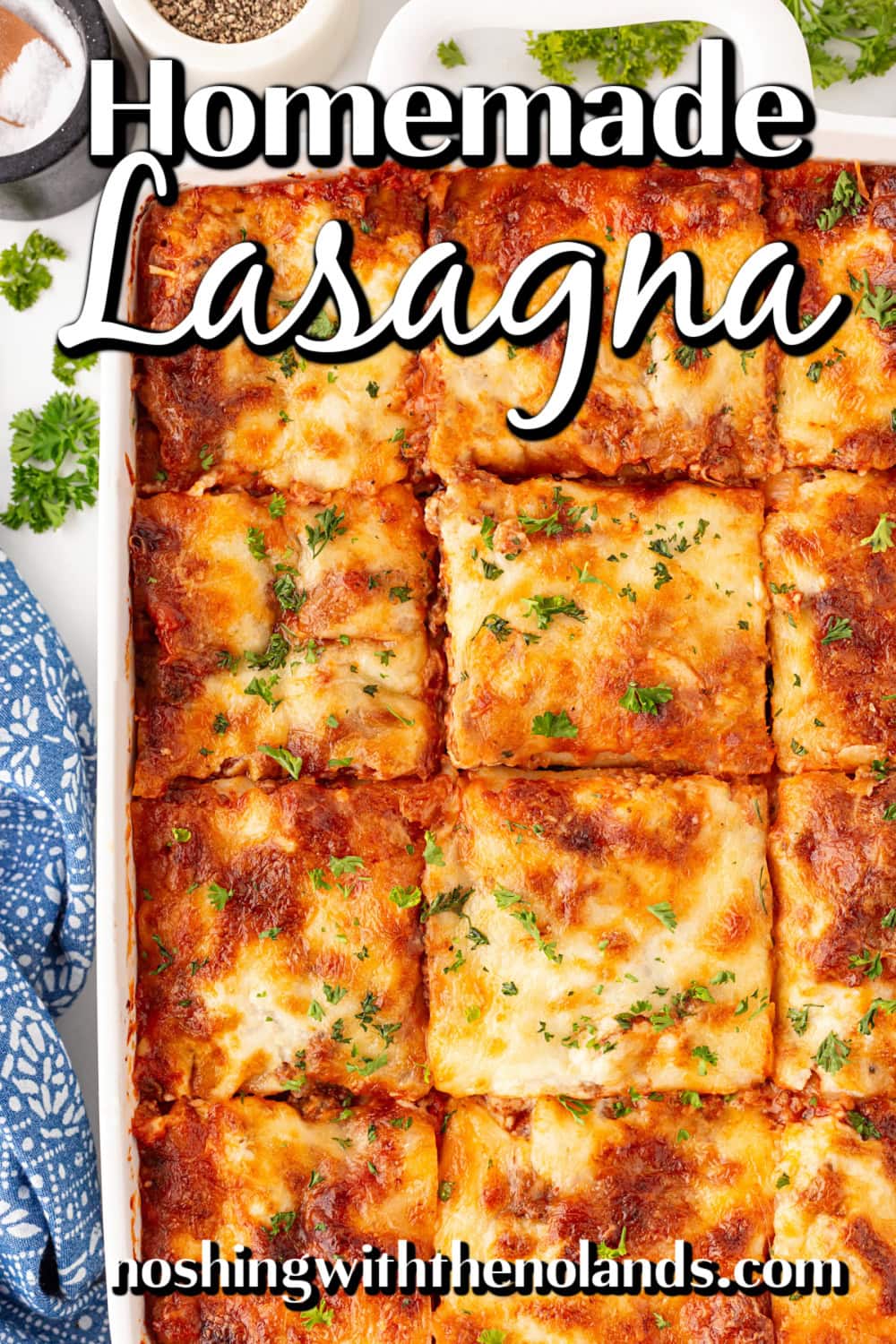 Homemade Lasagna pin.