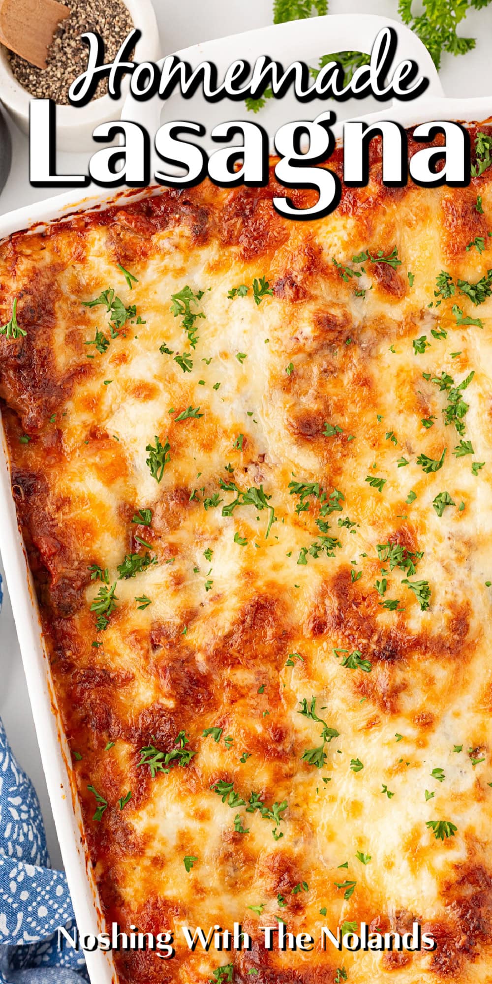 Homemade Lasagna pin.