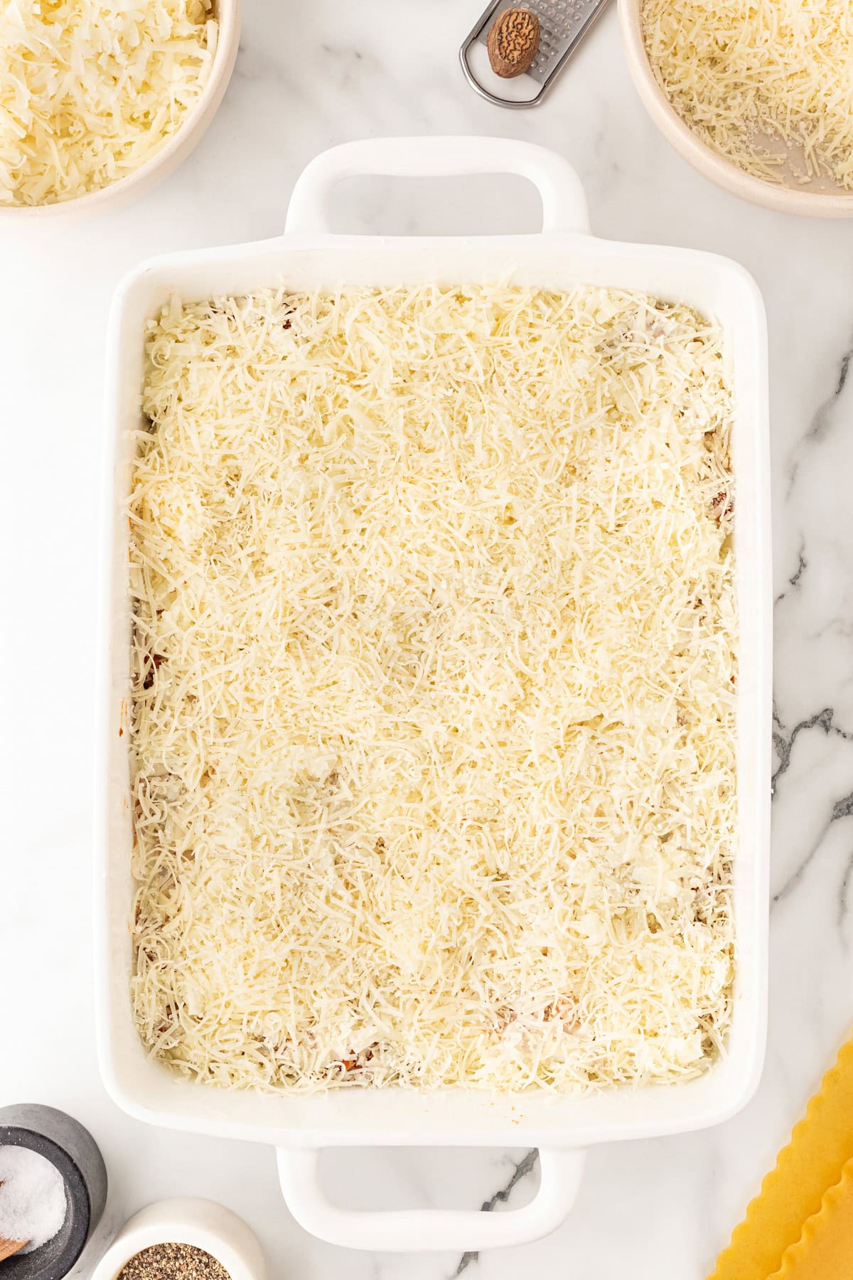 Cheese added.