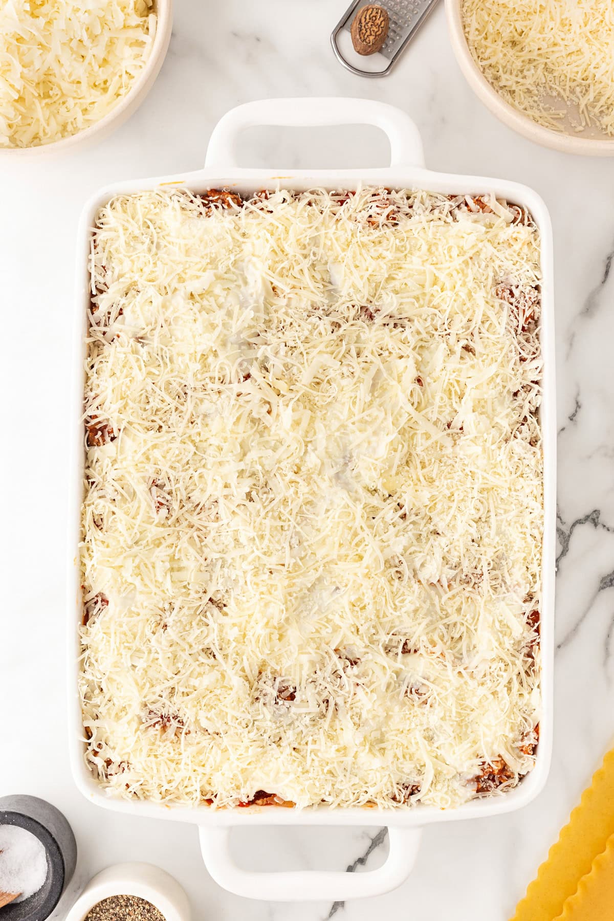 Cheese added.