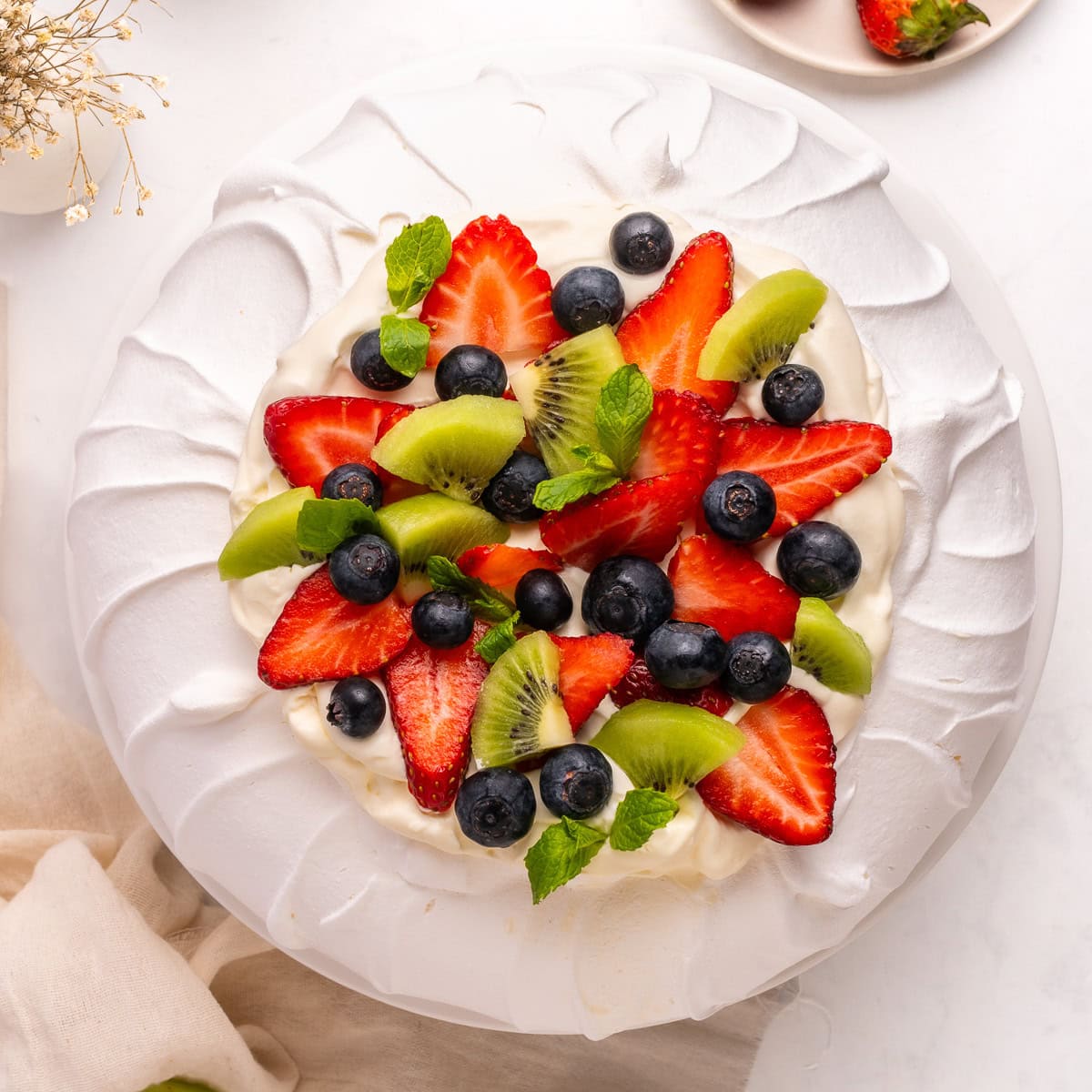 Overhead of Pavlova.