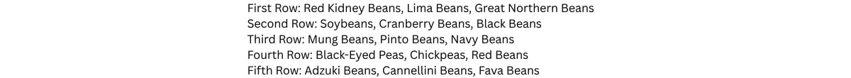 Name Tnat Bean answers.