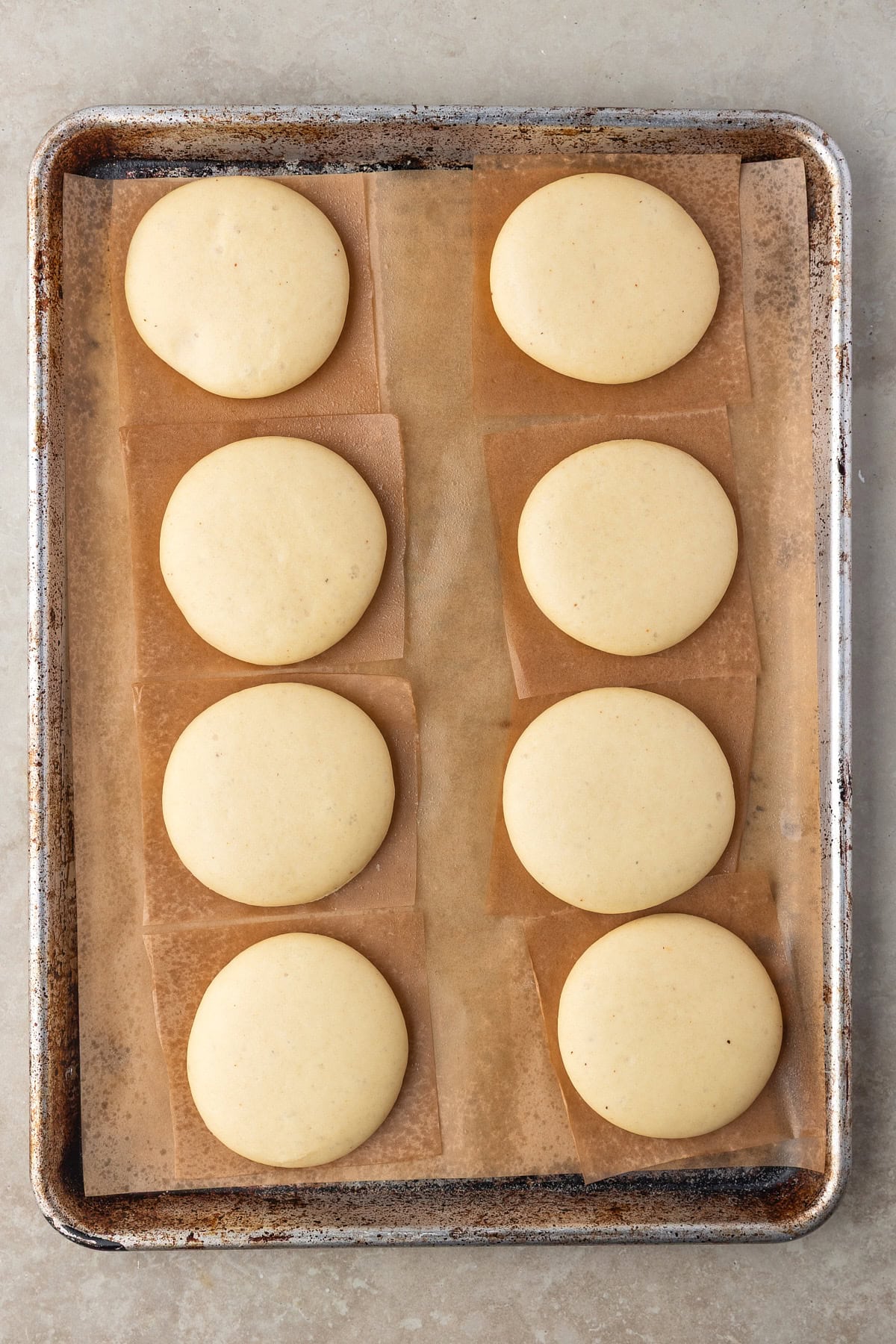 Dough has risen again. 