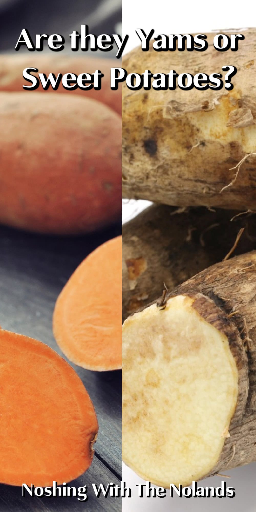 Difference Between Yam and Sweet Potato pin.