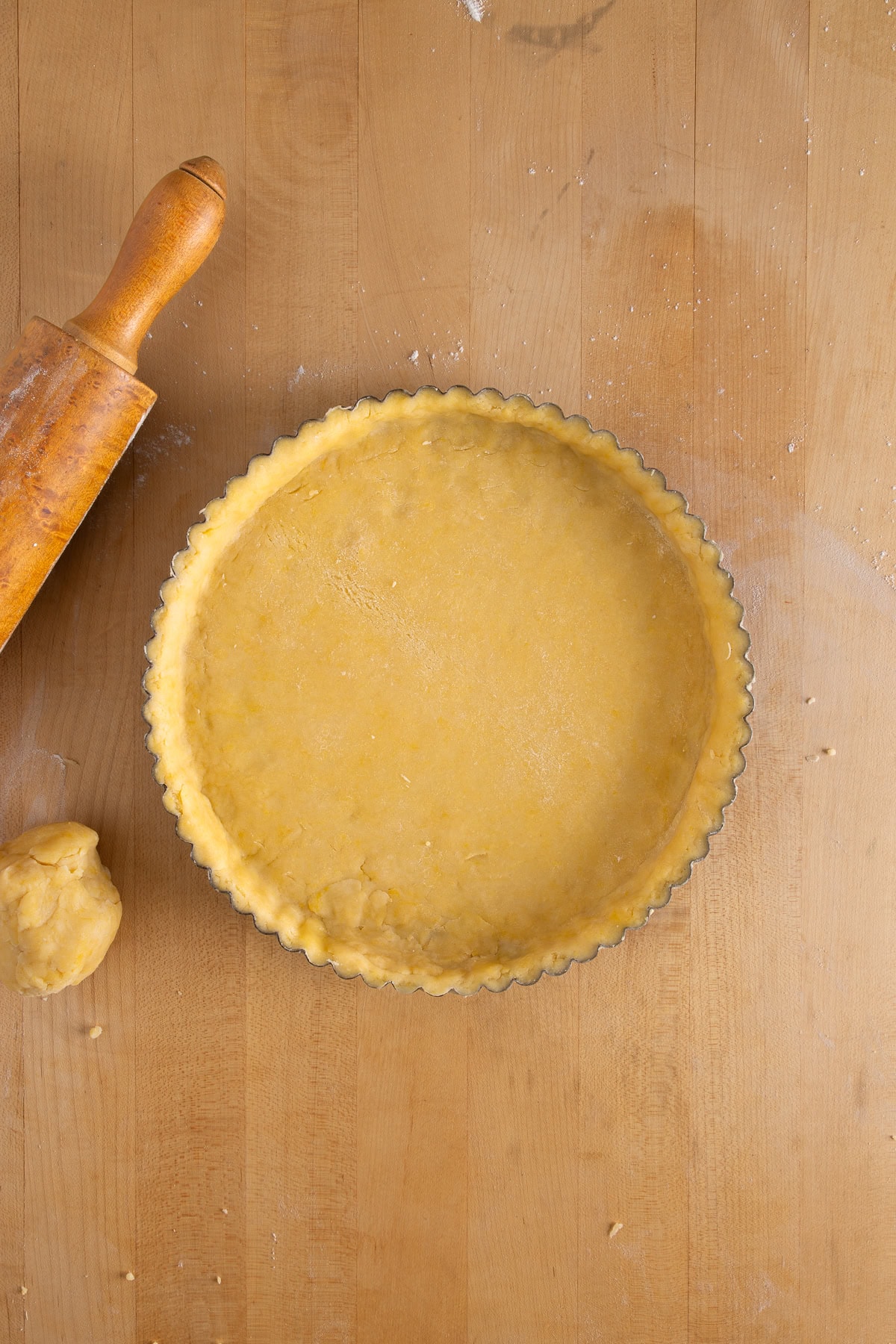 Crust is ready. 