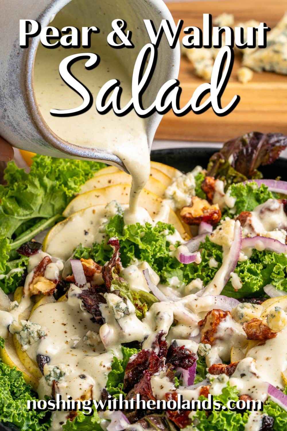 Pear and Walnut Salad pin.