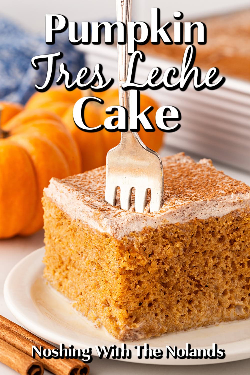 Pumpkin Tres Leche Cake pin.