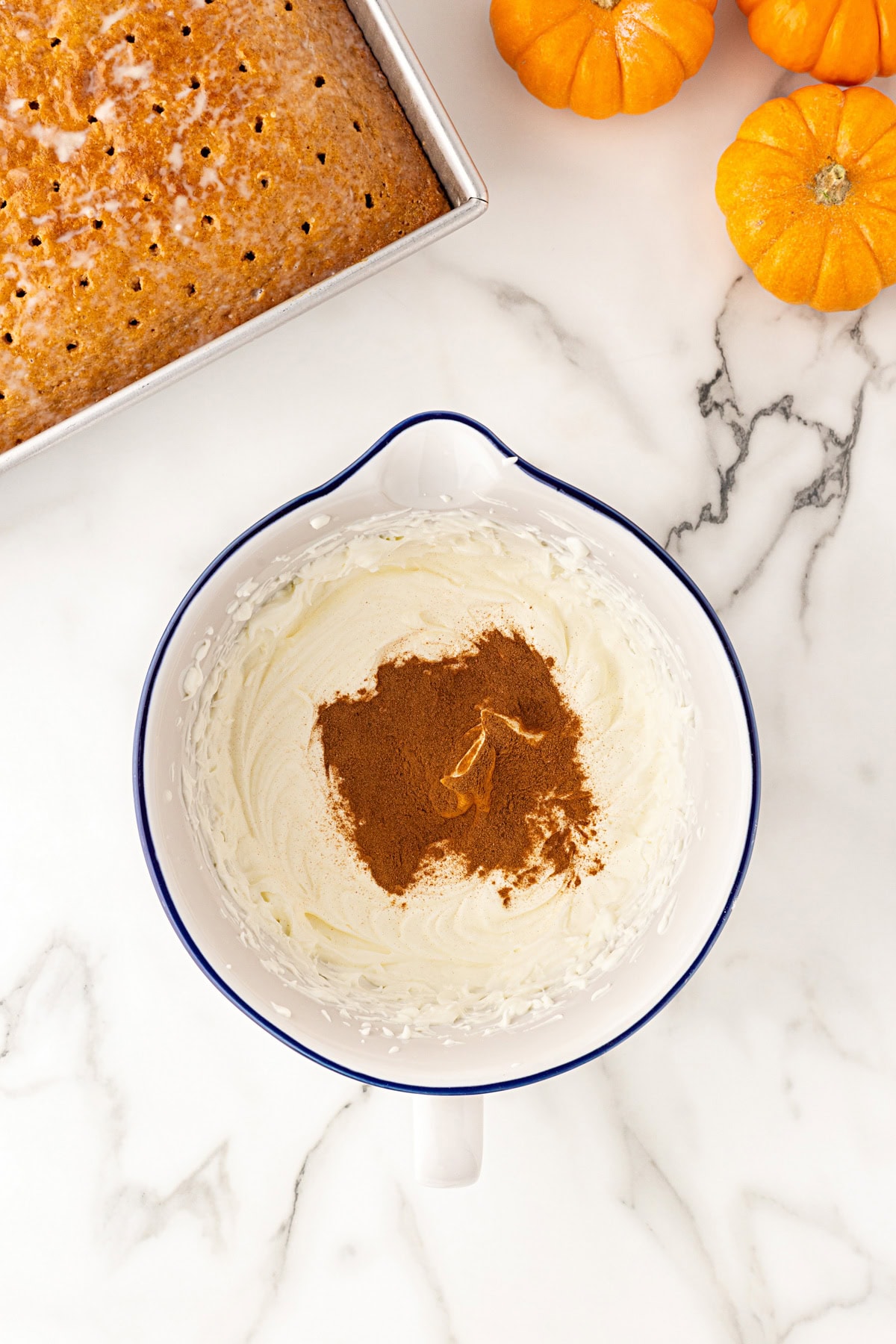 Cinnamon added.