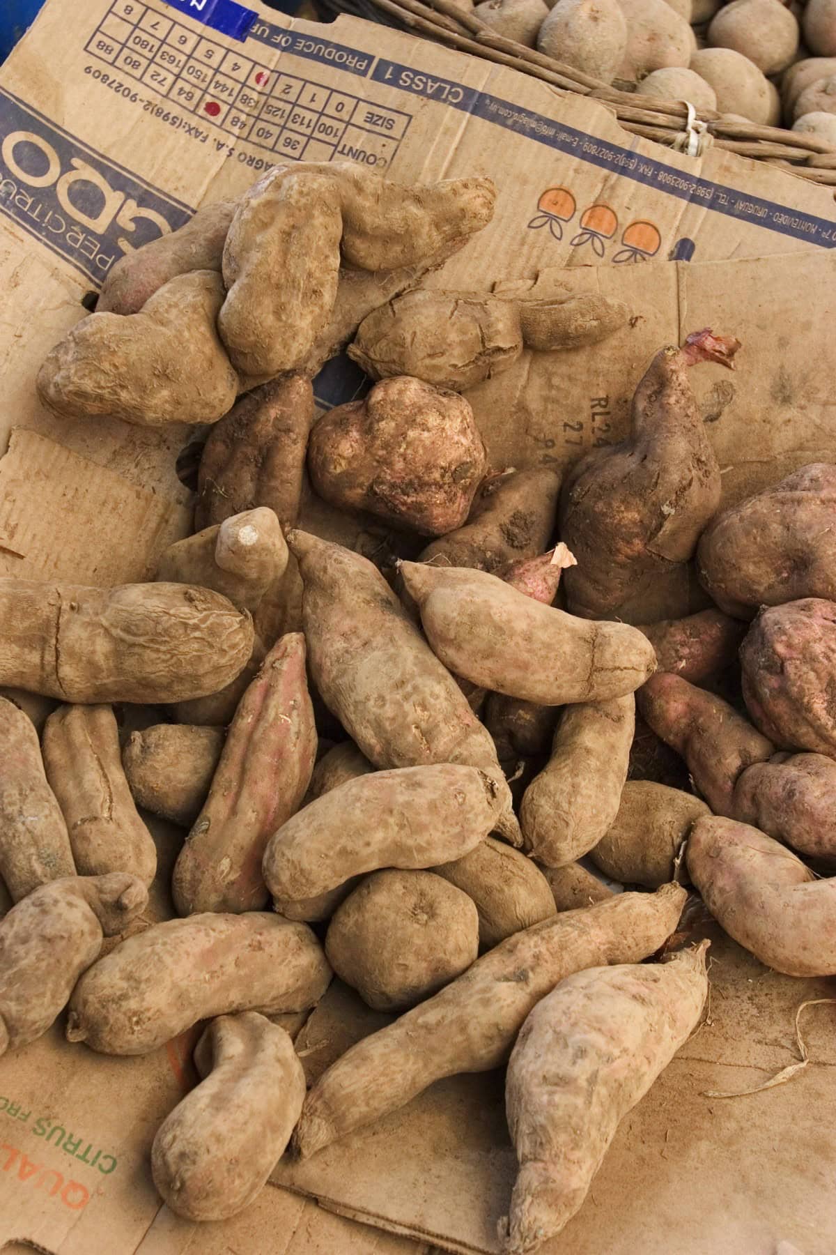 Yams or sweet potatoes?