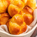 Close-up of rolls.