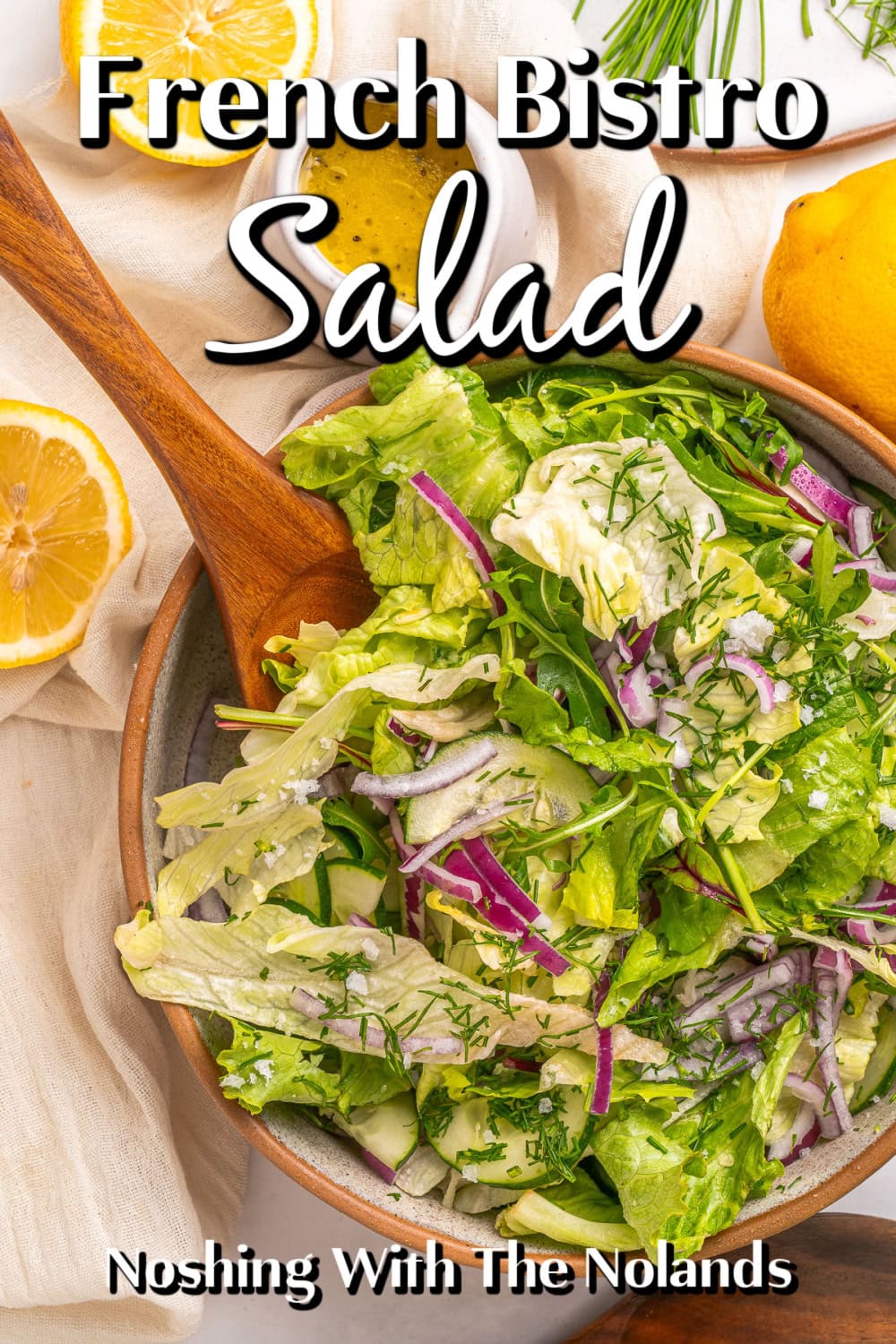 French Bistro Salad pin. 