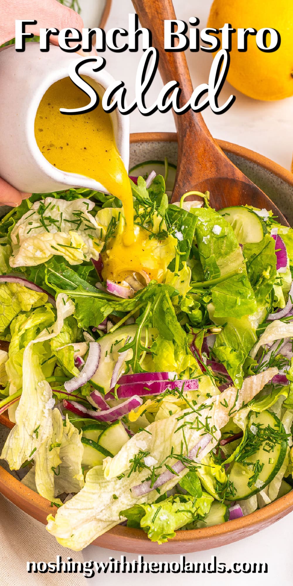 French Bistro Salad pin. 