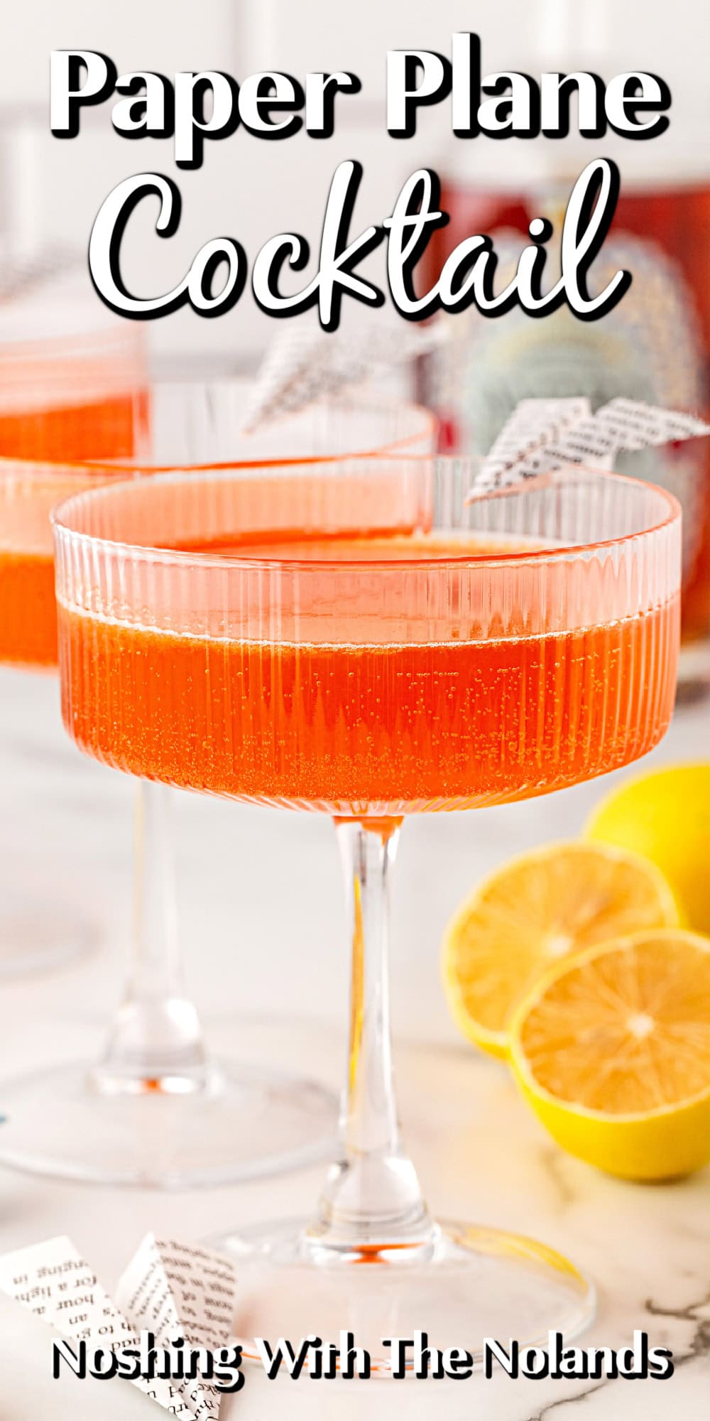 Paper Plane Cocktail pin. 