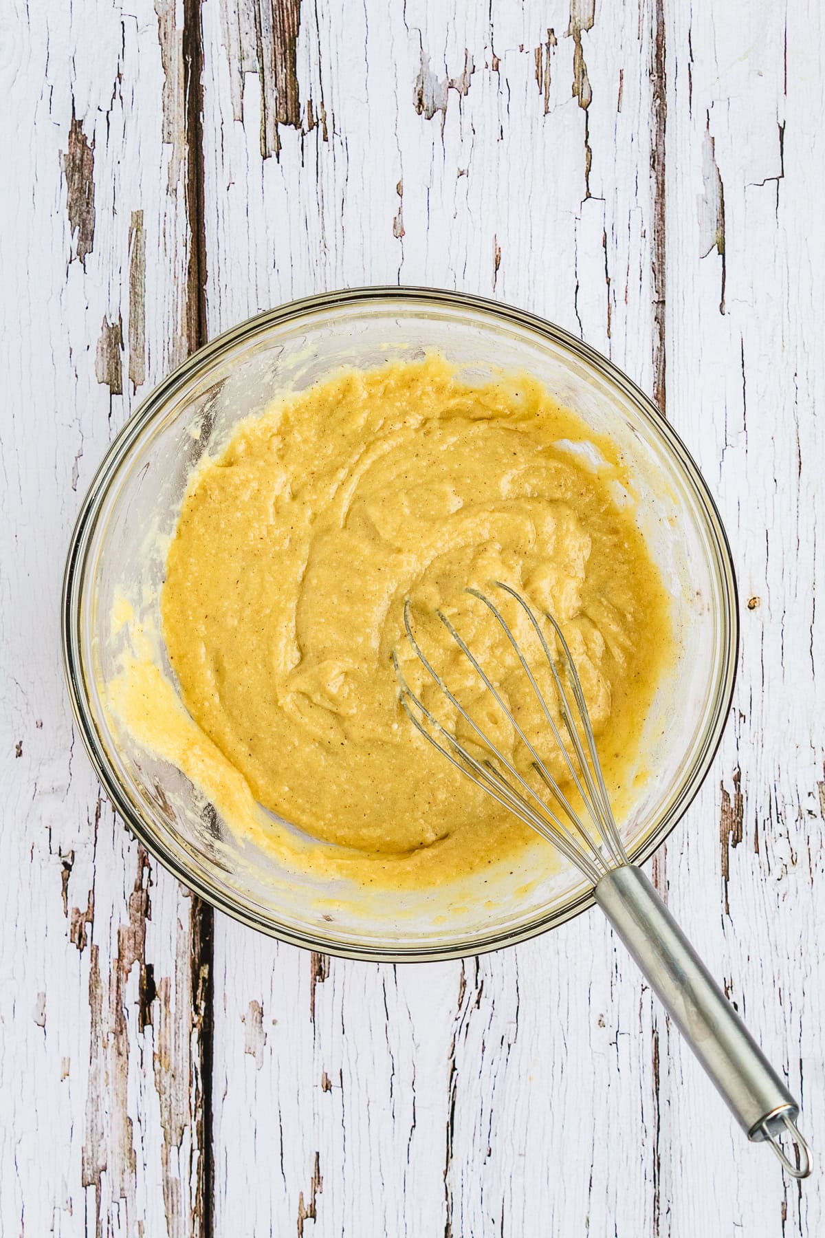 Batter mixed.