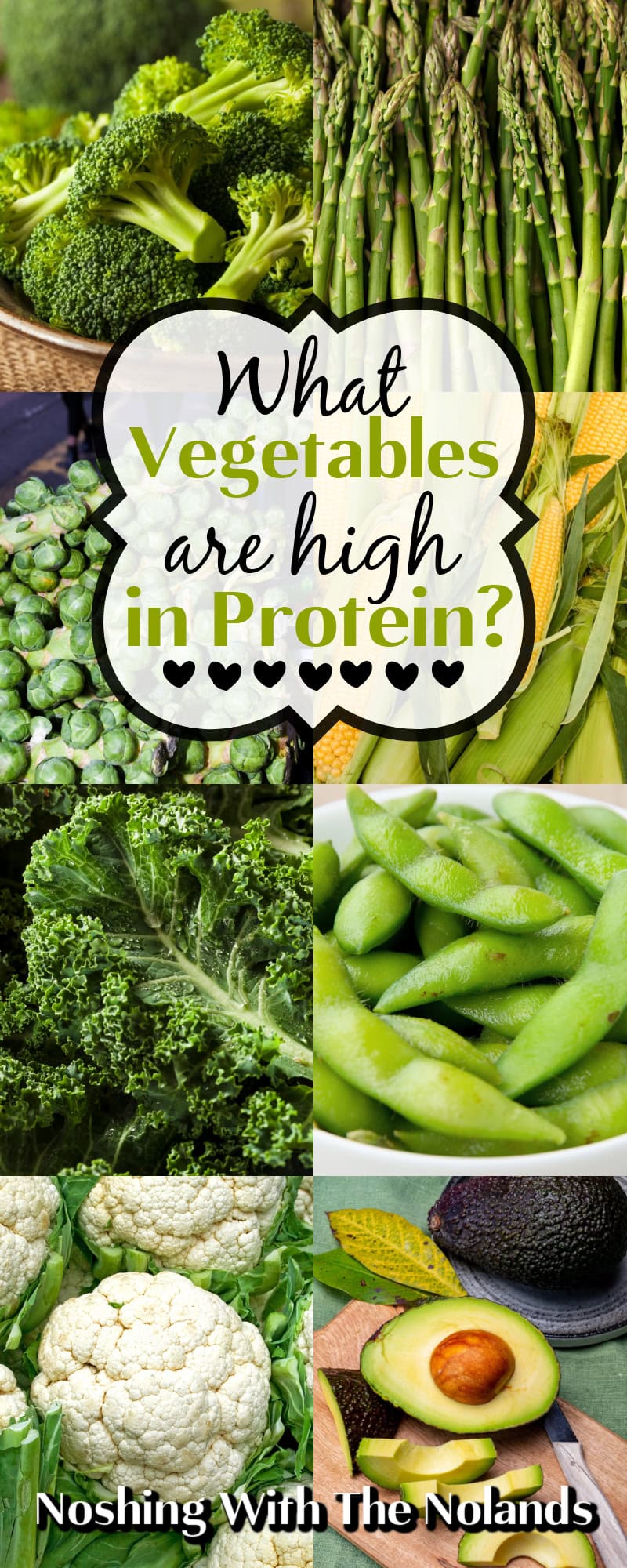 What Vegetables are High in Protein pin. 
